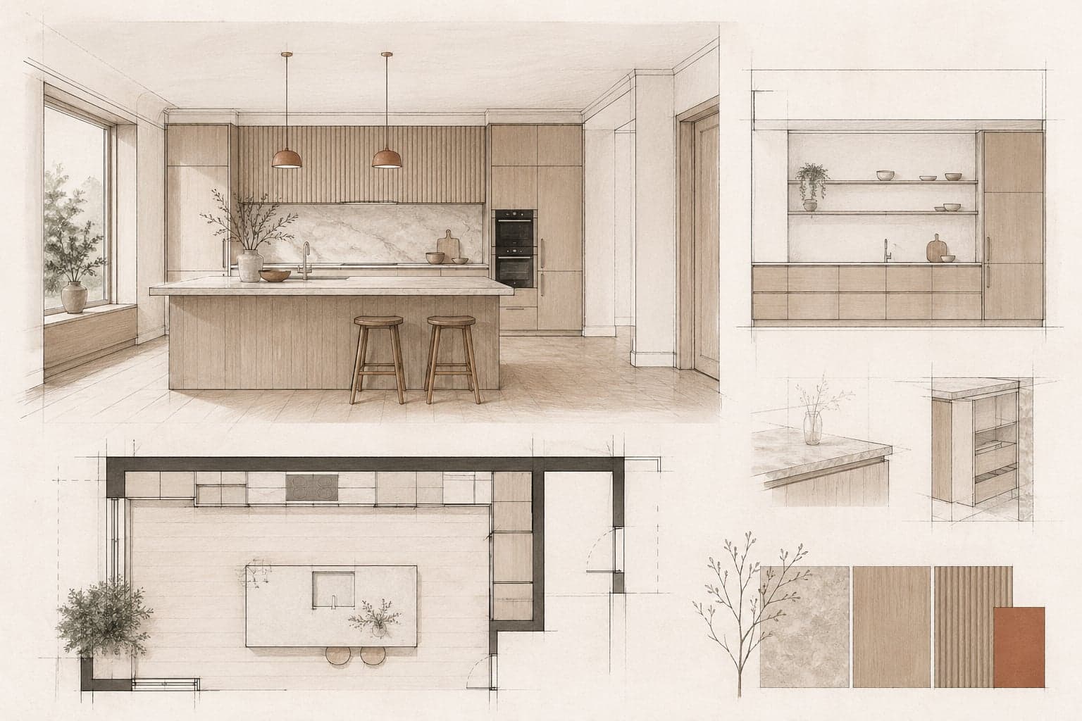 Köksrenovering av Tunbygg AB i Sundsvall